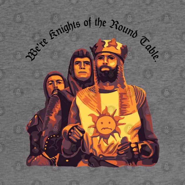Knights of the Round table by Slightly Unhinged